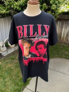 Scream Billy Loomis Horror Movie Classic Black T-Shirt Tee Men's Size Large